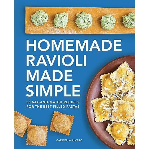 Discover the Art of Authentic Ravioli with Homemade Ravioli Made Simple – your essential companion for crafting gourmet filled pastas in the comfort of your kitchen. Penned by culinary aficionado Carmella Alvaro, this captivating cookbook boasts a collection of 50 versatile recipes designed to inspire both the novice and seasoned chef alike.