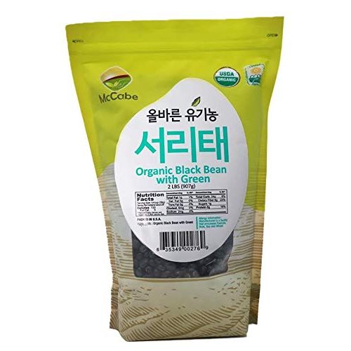 McCabe Organic Black Bean with Green Kernels is a high-quality product that comes in a convenient 2-pound (32-ounce) package. These dried black beans are USDA and CCOF certified, guaranteeing that they are grown and processed following organic and sustainable practices.