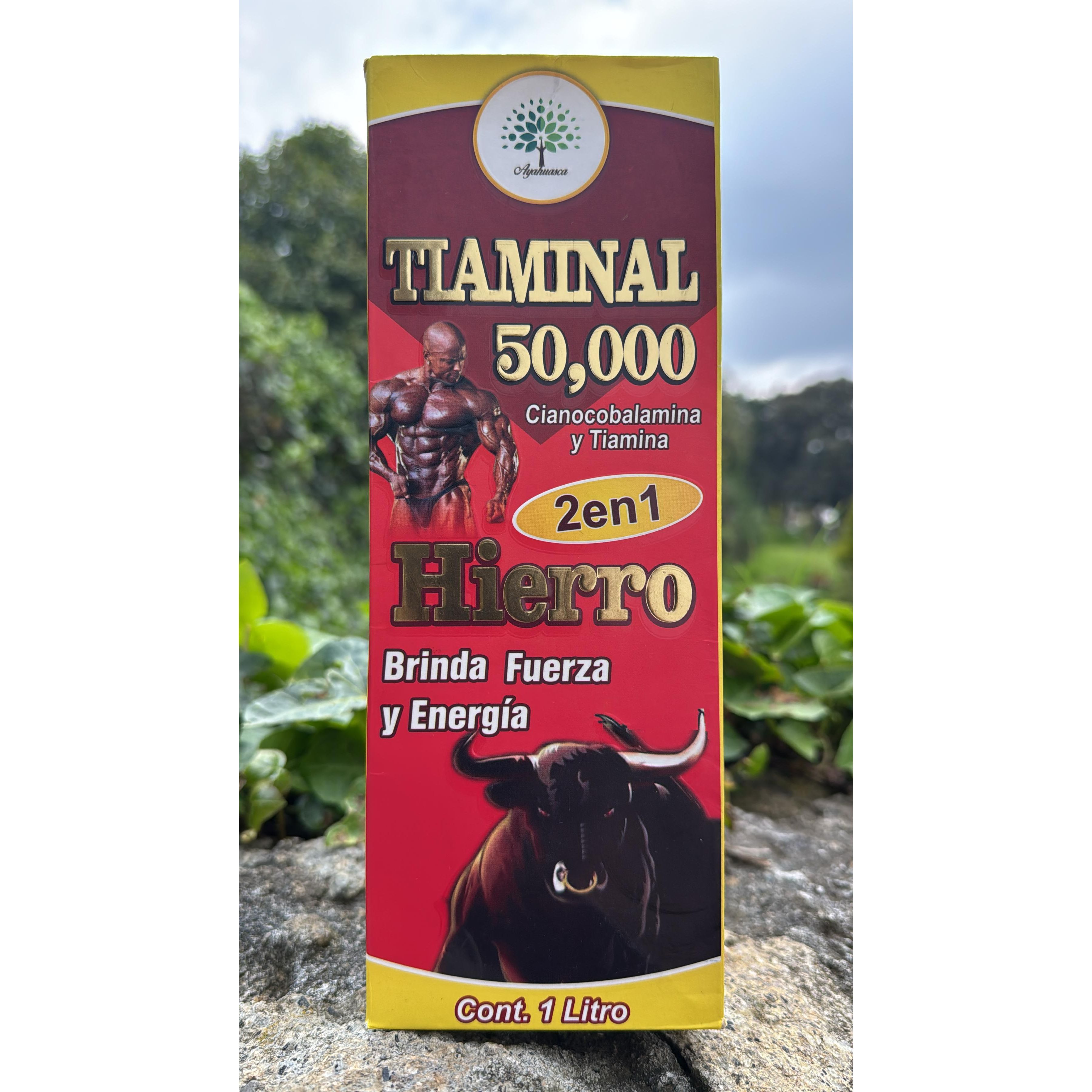 THIAMINAL 50,000 is a powerful food supplement formulated with a complex of B vitamins, vitamin D, essential minerals, and active nutrients. It's designed to enhance physical and mental performance, and overall body strengthening.