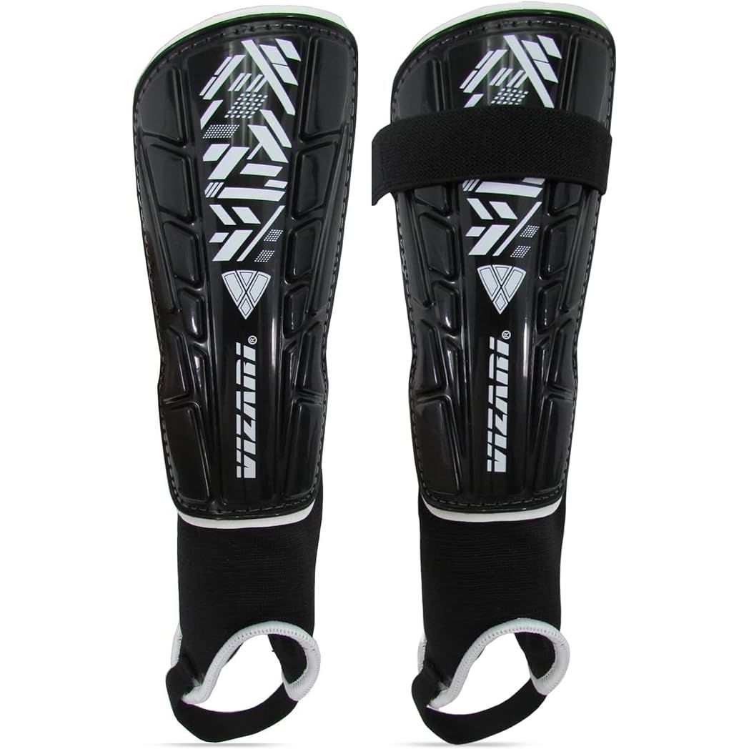 The Vizari Malaga Soccer Shin Guards are a popular choice for kids who are looking for protective gear while playing soccer. These shin guards are designed to provide maximum protection for the shins, ankles, and calves during intense gameplay.