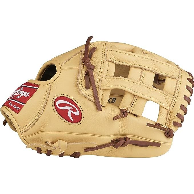 The Rawlings Select Pro Lite youth baseball glove is designed for young players looking to step up their game. These gloves are inspired by pro player models and come in sizes ranging from 10.5 inches to 12.25 inches, making them suitable for a variety of ages and skill levels.