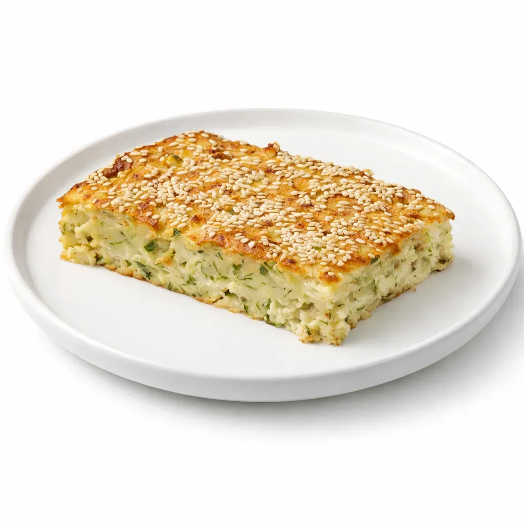 Batzina is a savory, traditional Greek zucchini pie from the Thessaly region, offering a deliciously crispy alternative to phyllo pies. This historical dish is easy to make and perfect for a meal or snack.