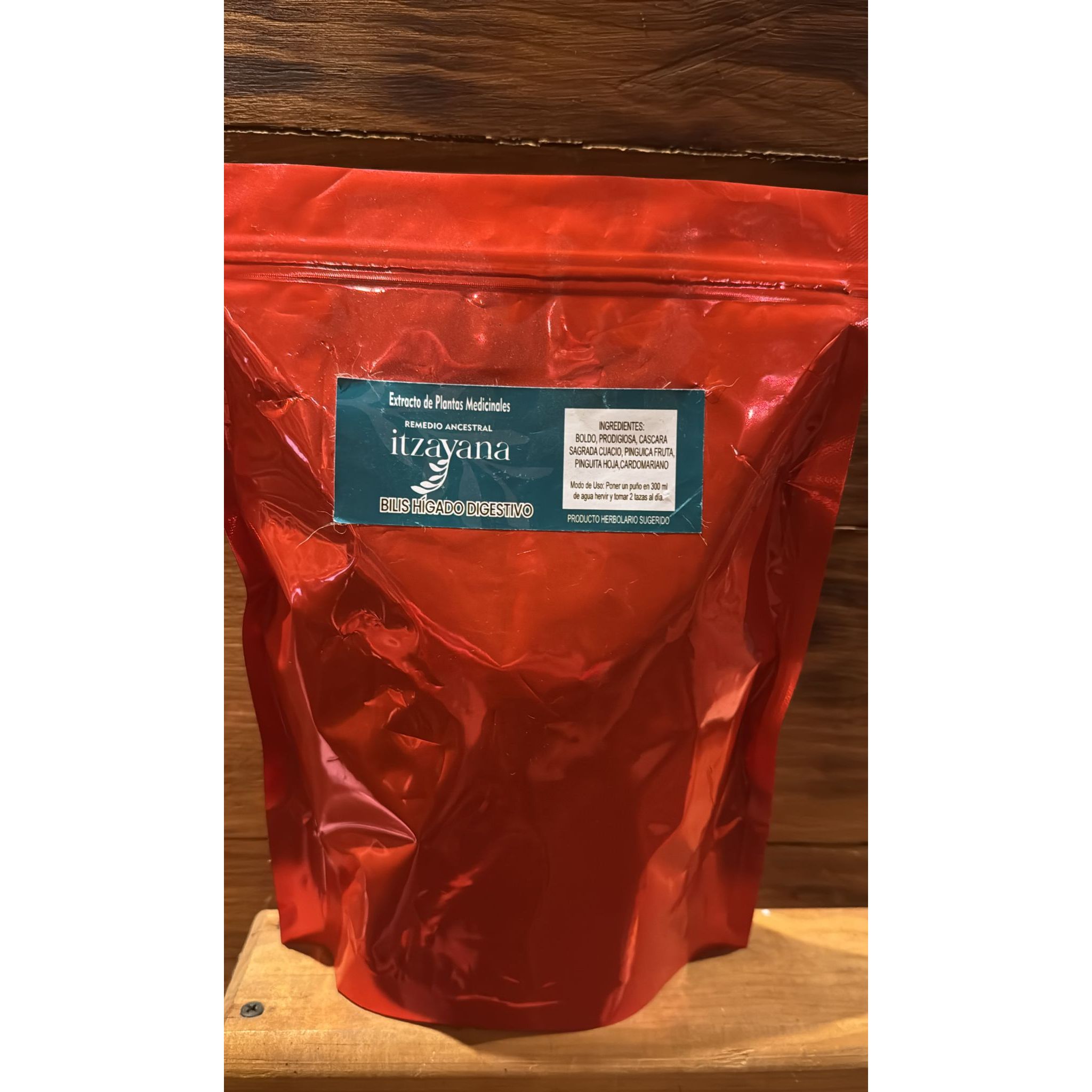 DIGESTIVE LIVER BILE INFUSION is a powerful blend of natural ingredients designed to support liver health and improve the digestive process. With a formula that combines BOLDO, PRODIGIOSA, CASCARA SAGRADA, CUACIO, PINGUICA FRUTA and CARDO MARIANO, this infusion is ideal for those seeking optimal digestive well-being.