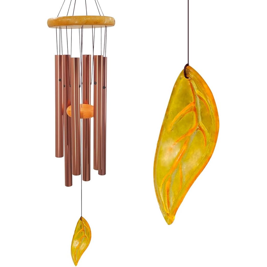 The Premium 36 Inch Wind Chimes with 6 Tuned Tubes are an elegant addition to any outdoor space, making them the perfect gift for mom or for a housewarming occasion. These wind chimes are meticulously crafted with high-quality materials, ensuring a long-lasting and beautiful sound experience for years to come.
