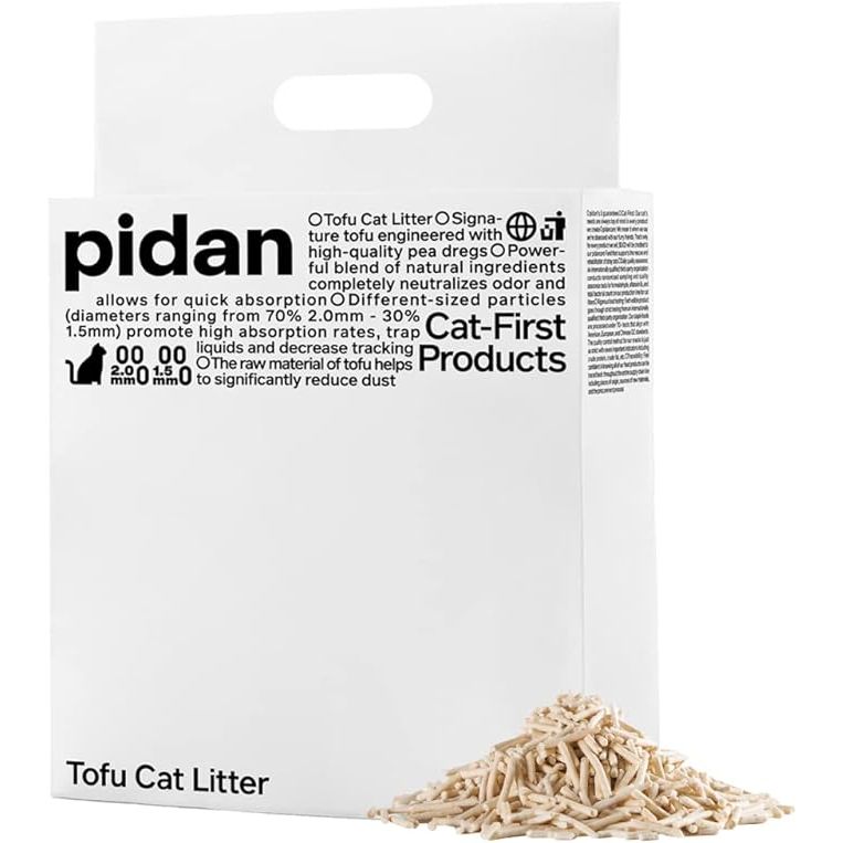 Introducing our 100% natural tofu cat litter, made from selected quality pea dregs with sponge-like water absorption performance. This innovative formula allows for faster clumping, lower possibility of touching the litter box bottom, and sufficient water absorption with less consumption.