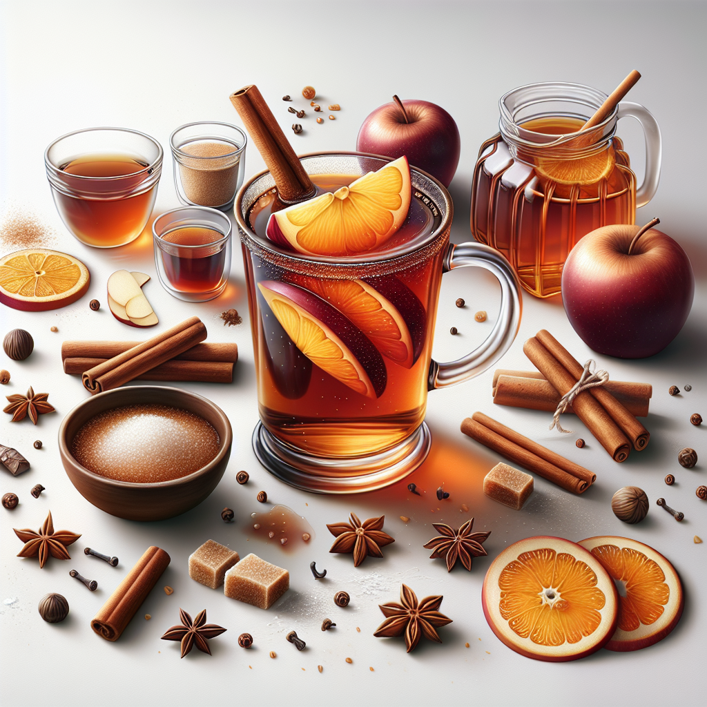 Spiced Cider is a fragrant and warming beverage perfect for chilly evenings or holiday gatherings. This traditional drink is made by simmering apple cider with a variety of spices such as cinnamon sticks, cloves, allspice, and orange peels.