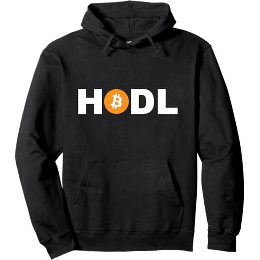 HODL Bitcoin BTC Cryptocurrency Pullover Hoodie image