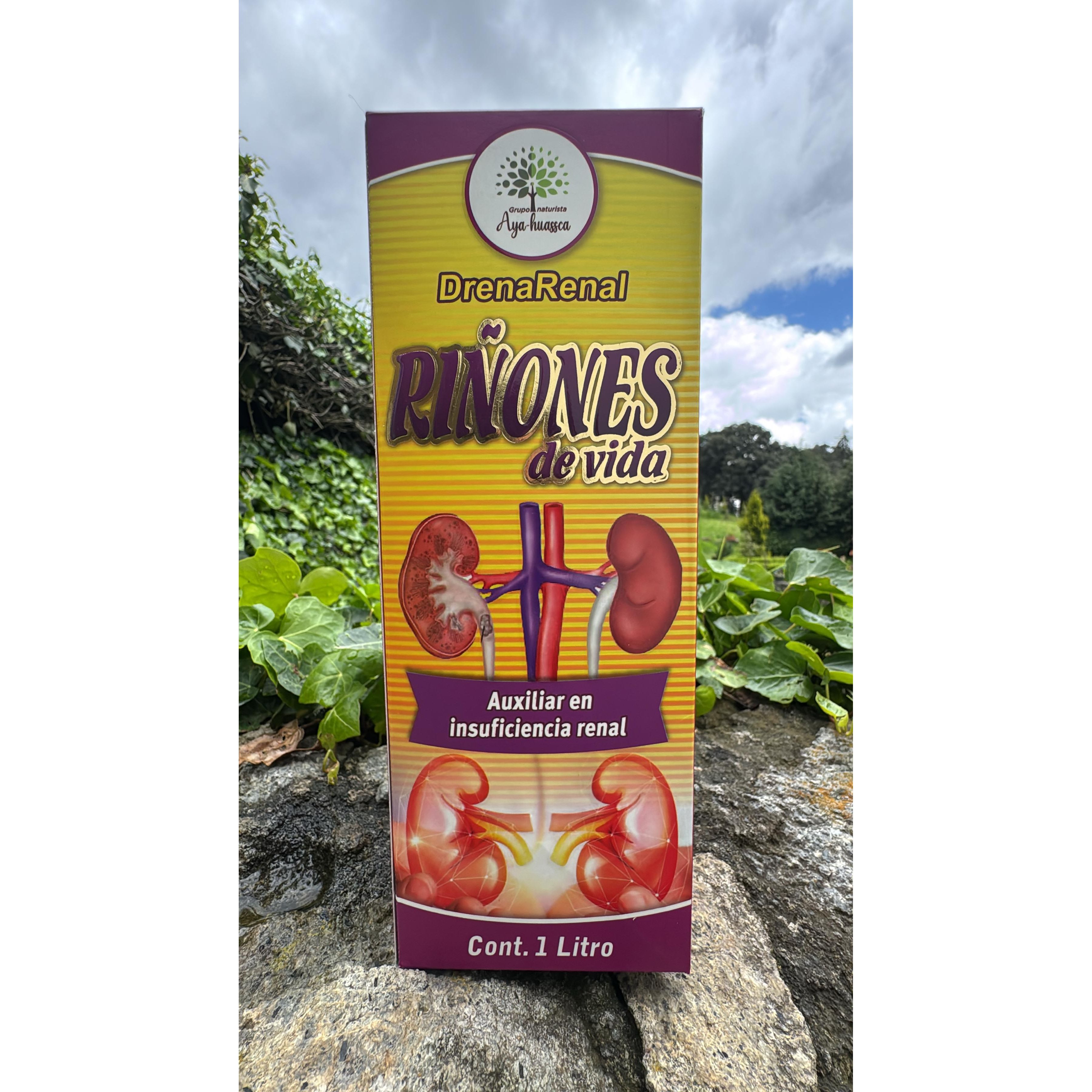 RENAL TONIC – CLEANSING AND NATURAL. PROTECTION: Natural aid in the removal of stones and care of the urinary system. With a powerful blend of herbal ingredients: Parsley, Nettle, Dandelion, Turmeric, Corn Hair, Horsetail, Chanca Piedra (South America), Governor, Juniper, Sacred Reed.