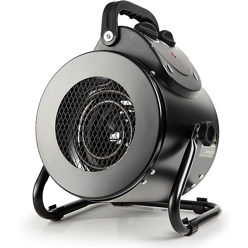 Stay warm and comfortable with this powerful and portable space heater. Equipped with overheat protection, this small heater will automatically shut off once your desired room temperature is reached, giving you peace of mind.