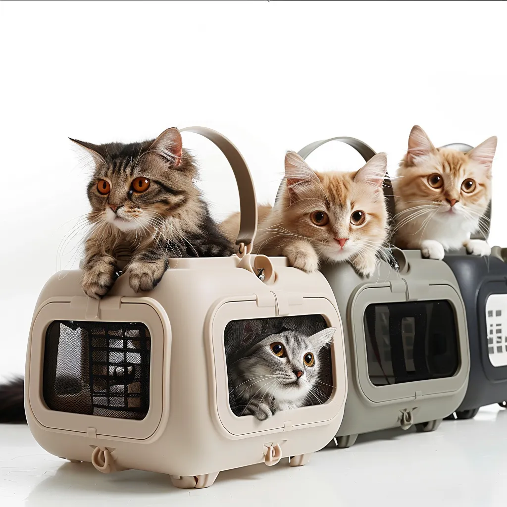 Carriers & Travel - Reliable Carriers and Travel Accessories for Cats: Ensuring Safe and Stress-Free Journeys 