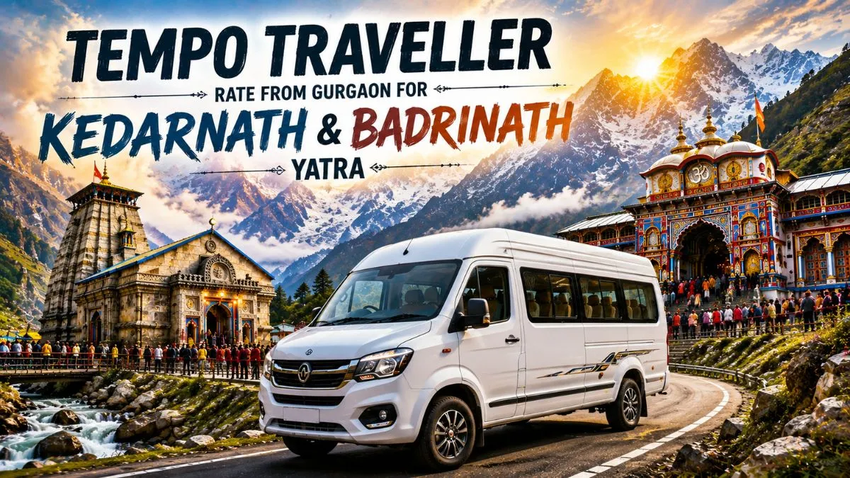 Tempo Traveller Rate from Gurgaon for Kedarnath and Badrinath Yatra.jpg
