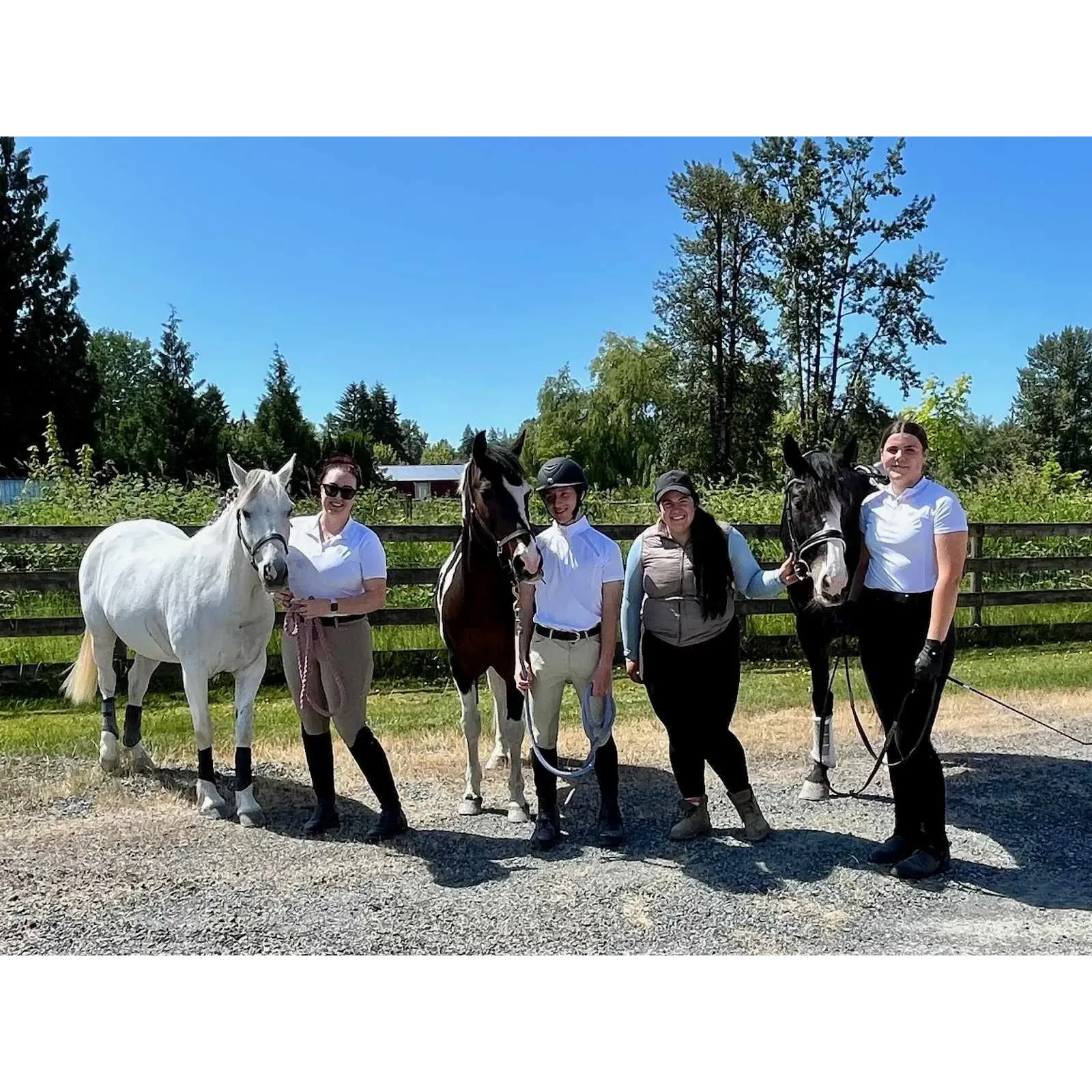 O'Brien Equestrian stands out in the equine community as a beacon of excellence, offering a transformative experience for both horse and rider. At the helm is Analise, a seasoned instructor whose coaching prowess has garnered high praise from her clientele. Since 2021, she has been instrumental in shaping riders with her attentive and personalized approach to instruction. 

Analise's ability to cultivate a harmonious environment for learning enables both the equestrian and their horse to achieve their full potential with ease and comfort. Riders under her guidance experience an unparalleled boost in confidence, often reaching heights in their abilities that previously seemed unattainable. Her expertise is not bound by the level of experience, catering to novices and seasoned riders alike with equal adeptness.

O'Brien Equestrian is celebrated for nurturing a sense of accomplishment and progress, creating a community where each individual's equestrian journey is valued and encouraged. Through word of mouth and glowing recommendations, it's no surprise that riders gravitate towards the exceptional guidance offered at O'Brien Equestrian, seeking out Analise's wisdom to unlock new levels of mastery in their riding disciplines. Description by ChatGPT.