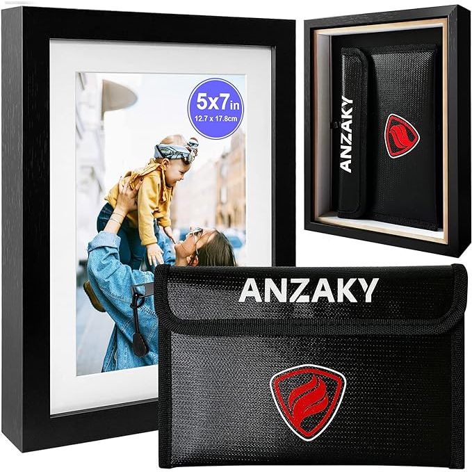 The Photo Picture Frame Diversion Safe is a unique and clever way to hide your valuables in plain sight. The safe is disguised as a standard 5"x7" picture frame, providing an inconspicuous way to store your cash, jewelry, or important documents.