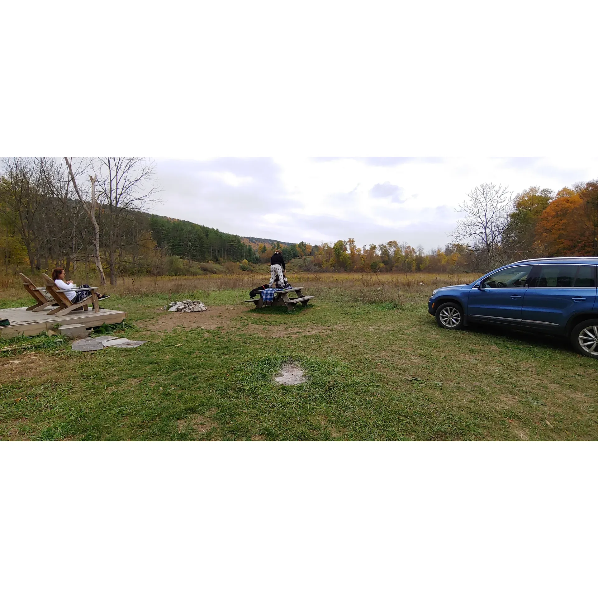 Dennis Alan Camping provides an exceptional outdoor experience for enthusiasts looking to explore the beauty of the Bald Eagle State Forest. With its well-regarded Jeeponlysite, also known as the Zen Garden, campers are welcomed into a realm where tranquility meets the rugged outdoors. Here, Dennis, your congenial host, ensures that every visitor feels right at home with his warm and friendly demeanor. 

Among the conveniences offered, campers have access to essentials such as firewood for a nominal fee, ensuring that those cozy campfire moments are just a spark away. Moreover, the presence of a clean and accessible Port o John adds a touch of comfort to the rustic camping adventure. 

Dennis takes pride in offering a variety of inviting camping spots that cater to different preferences, all within the pristine environs of the state forest. This diversity in locations means that whether you're seeking a quiet retreat or a base for your outdoor explorations, Dennis Alan Camping has a spot that's just right for you.

For those planning a trip to the great outdoors and wishing to immerse themselves in nature without sacrificing hospitality and convenience, Dennis Alan Camping comes highly recommended. It's an ideal choice for those aiming to create memorable moments in the splendor of Pennsylvania's scenic wilderness. Description by ChatGPT.