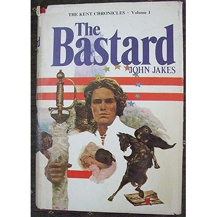 The Bastard: The Kent Chronicles Volume One is a historical fiction novel written by John Jakes. Published in 1974, it is the first book in the series and follows the story of Philip Kent, an illegitimate son of a British duke, during the American Revolutionary War.