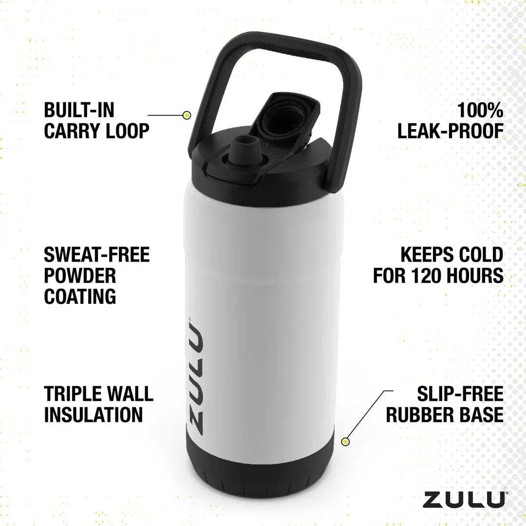 KEEPS COLD FOR DAYS: Vacuum insulated stainless steel keeps drinks cold up to 120 hours and hot up to 24 hours. Made from quality stainless steel and triple wall insulation fortified by copper lining, the bottle is durable to withstand a lifetime of use and ready for any adventure.