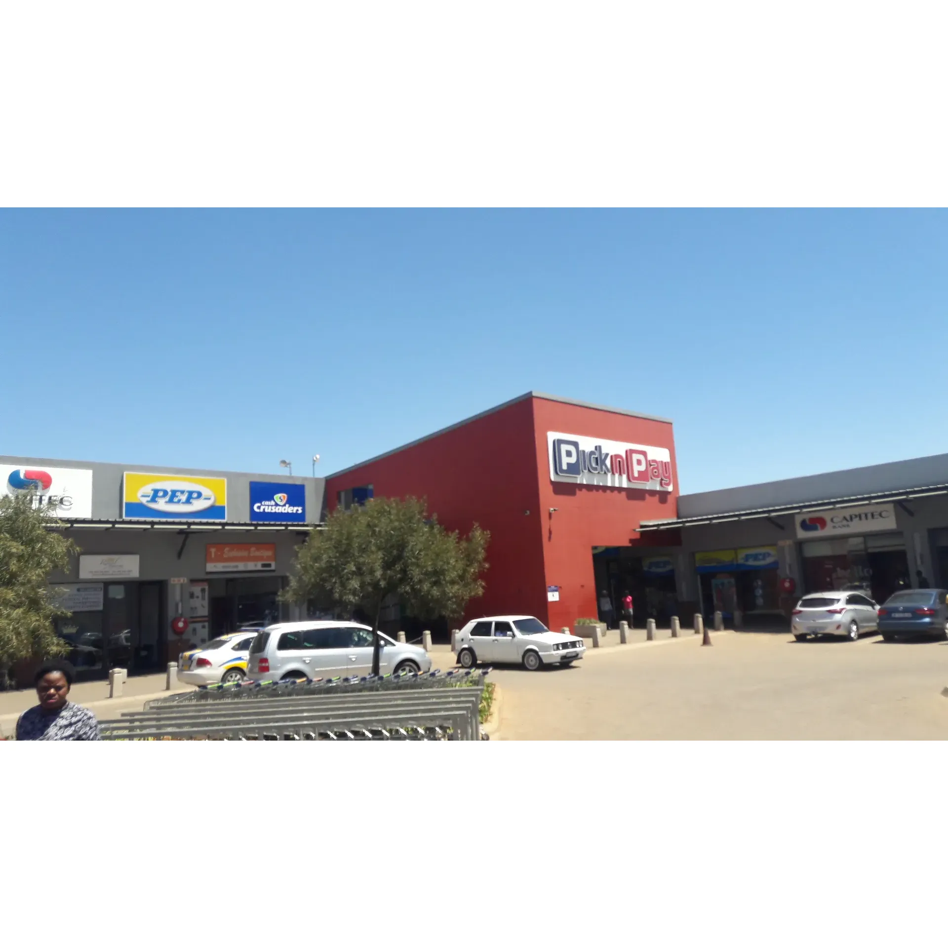 Pick n Pay stands as a beacon of convenience and quality in the retail landscape, providing a shopping experience that prioritizes cleanliness and customer satisfaction. Shoppers are greeted by a well-maintained store where every item is neatly organized and presented, ensuring that the selection process is as seamless as it is pleasurable. The shopping center prides itself on its welcoming ambiance and impeccable hygiene standards, particularly in customer facilities, which earn high marks from patrons.

Recognized for their hospitality, the staff at Pick n Pay go above and beyond to ensure that every customer interaction ends with a smile. The team's diligence shines through in the care taken to stock shelves in a manner that not only maintains the store’s aesthetic but also captures the attention and interest of customers. In the rare event of an oversight at checkout, Pick n Pay's responsive policy ensures any forgotten groceries are quickly and efficiently recovered, all you need is your till slip as proof of purchase.

With ample parking and easy access in and out of the premises, the store excels in delivering a stress-free shopping experience. The attention to customer care is further exemplified by the commitment to ensuring that every visit to Pick n Pay leaves customers with a sense of complete satisfaction, making it a preferred destination for everyday shopping needs. Description by ChatGPT.