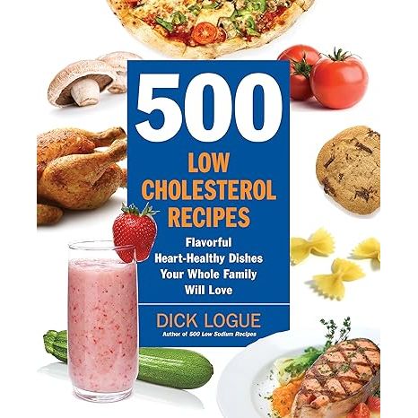 Dive into a world of heart-healthy culinary delights with 500 Low-Cholesterol Recipes by Dick Logue, your ultimate guide to guilt-free, delectable dining. Perfectly tailored to meet the needs of health-conscious food lovers, this comprehensive cookbook serves up a vast array of dishes rigorously selected to support a low-cholesterol lifestyle.