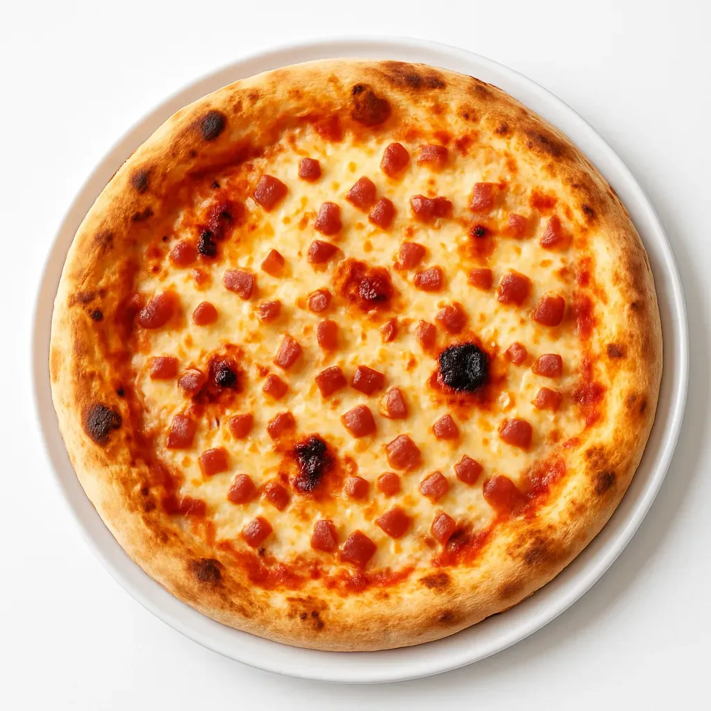 Experience a delightful Brazilian-Italian fusion with our Pizza Paulistana! This pizza combines an easy-to-handle dough with a blend of tomato sauce, Catupiry cheese, and crispy bacon.