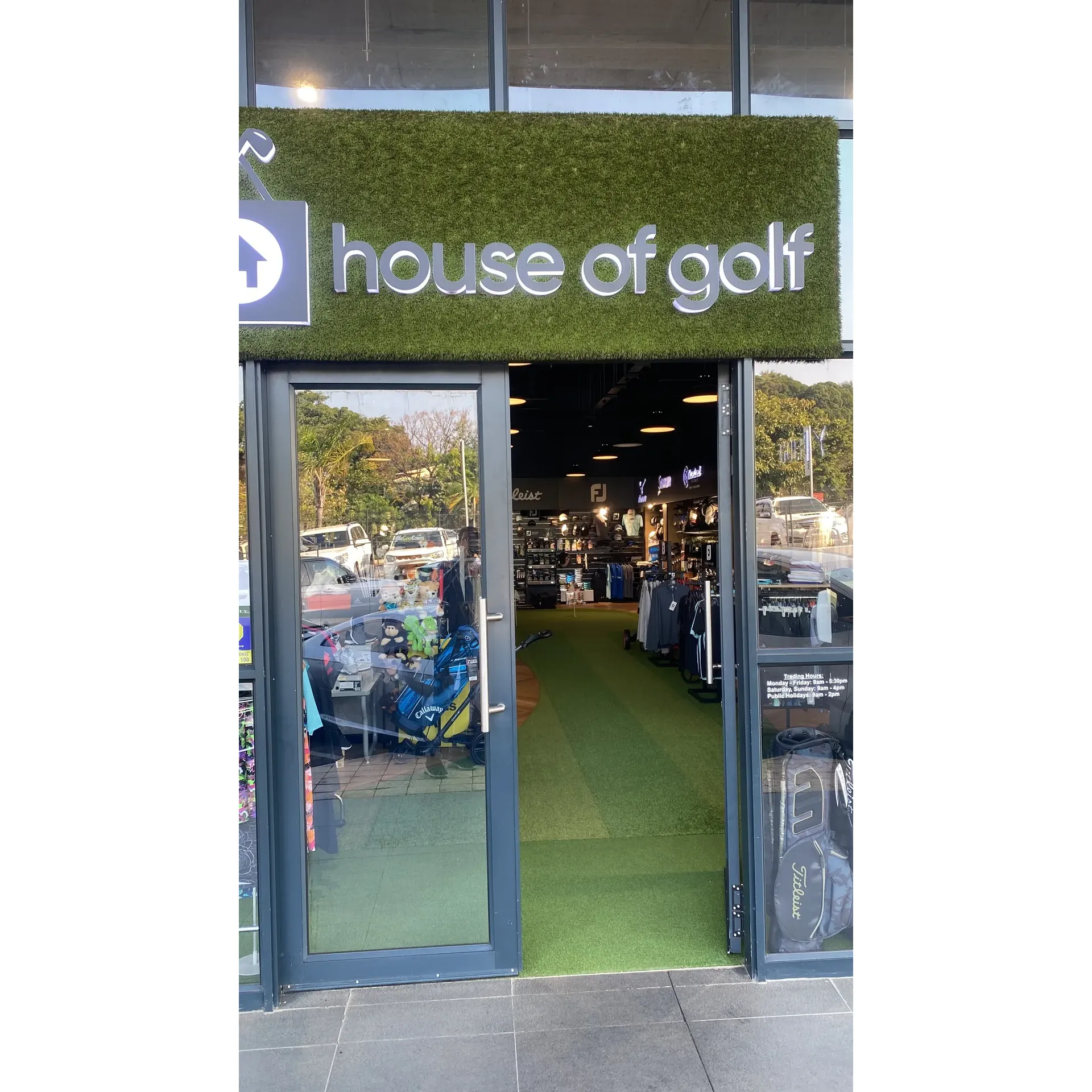 House of Golf stands out as a premier destination for golf enthusiasts, boasting exemplary customer service, a robust stock of high-quality products, and an impressive array of brands to satisfy every golfer's needs. With staff like Ryan, who is known for his exceptional and courteous service, customers can expect a personalized and attentive shopping experience.

Whether you're facing pressing deadlines or looking for that perfect gift, House of Golf displays its commitment to customer satisfaction by ensuring prompt delivery. Their ability to fulfill promises, exemplified by getting a pair of shoes to a customer in Gauteng just in time for a special birthday, is a testament to their dedication.

Shoppers seeking comprehensive assistance will find a friendly and expert team, ready to guide them through the selection of custom golf clubs that can elevate their game. The praise for Mickey Hough and his team reflects their expertise and the tailored, helpful approach they take to help customers make informed decisions.

Additionally, the convenience of House of Golf's online presence is highlighted by an incredible turnaround. Customers placing orders can expect rapid communication and efficient handling, ensuring that even the early risers receive their order information with remarkable speed.

House of Golf is not only heralded for its array of gaming gear and stylish apparel but also for the inclusive customer care that extends to every individual who walks through their doors or visits their digital storefront. They maintain a warm, welcoming atmosphere, where even the most budget-conscious shopper is made to feel valued, as evidenced by the delightful experience of the "discount" lady, assisted by the attentive Blessing.

This establishment is not just a shop; it's a community staple that offers a seamless, friendly, and all-encompassing service that earns it unequivocal recommendations for all golfing needs. With House of Golf, customers can expect nothing short of an extraordinary retail encounter. Description by ChatGPT.