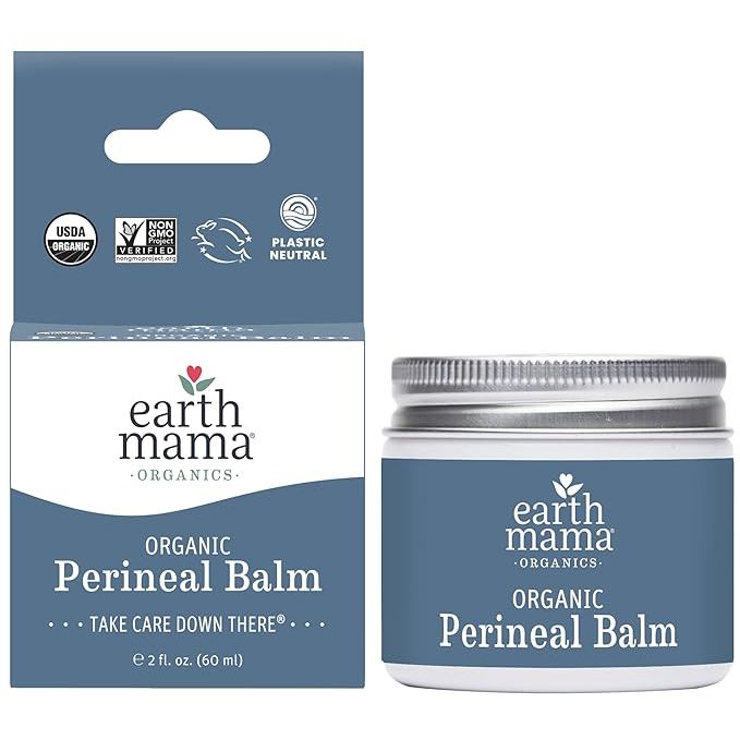 Earth Mama Organic Perineal Balm is a naturally cooling herbal salve designed specifically for pregnancy and postpartum relief. Made with comforting ingredients such as witch hazel and calendula, this gentle balm helps soothe the delicate skin in the perineal area.