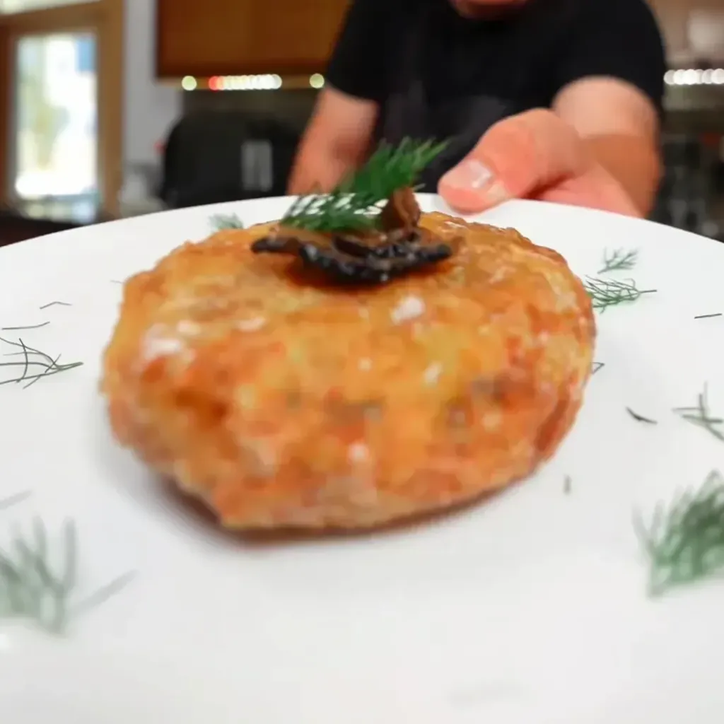 Truffle & Dill Potato Cake image