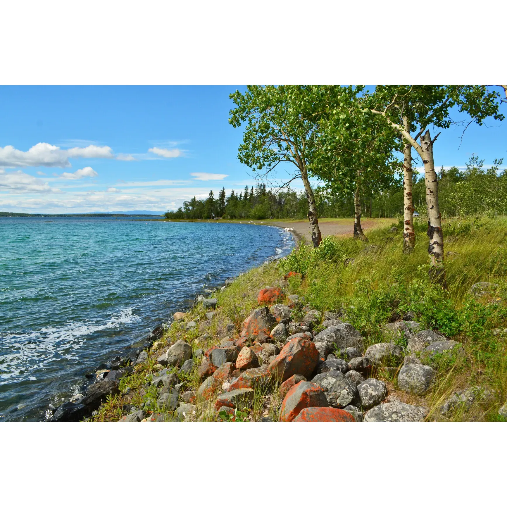 Arrowhead Campground offers outdoor enthusiasts a serene and scenic retreat with direct access to a beautiful lake complemented by a sandy beach. The ease of accessibility right off the road offers convenience while the small strip of campsites ensures a quainter, less crowded atmosphere. Each site, including the sought-after site 16, guarantees an unobstructed connection with nature, and while the campsites are cozy and in close proximity, each offers its unique charm with a range of sunny and partially shaded spaces.

Guests looking to immerse themselves in the natural environment will appreciate the expansive lake views right from the comfort of their campsite, perfect for those who enjoy waterfront living. The clear, clean waters invite relaxation and recreation, allowing campers to effortlessly transition from their camping space to sandy beach enjoyment. 

The campground's location is advantageous as it provides ease of access to necessary amenities, with a drive to the main entrance nearby for facilities such as flushing toilets and the delightful prospect of a meal at the nearby Sugar shack, just a 20-minute journey.

With most day-to-day conveniences considered, visitors can stay connected if needed, thanks to the availability of data services. For the complete outdoor experience, guests are encouraged to bring along their own firewood or purchase some from the campground staff as they make their rounds.

With the added benefit of experiencing a place with minimal mosquitos and an expanse of natural beauty, Arrowhead Campground is a top choice for those looking to return to a spot that offers a balance of simplicity, proximity to nature, and all the perks of lakeside camping. Just remember to pack for the elements since the open sites can be breezy, ensuring that while you are enjoying the stunning lake views and sandy beaches, you are also ready to securely embrace the vigor of the great outdoors. Description by ChatGPT.