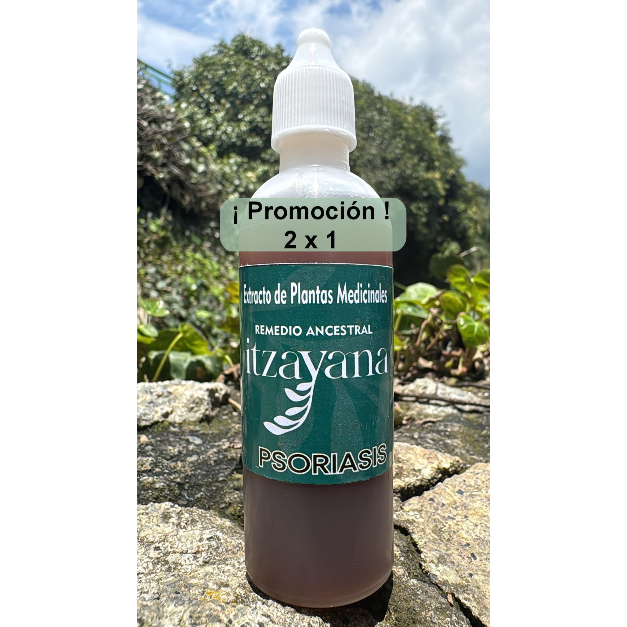 Discover ITZAYANA-Tincture for Psoriasis, an ancestral formula specially designed to support the health of your skin with natural ingredients that Mexico proudly offers. This tincture combines the best of traditional herbalism to provide you with effective and harmonious care.