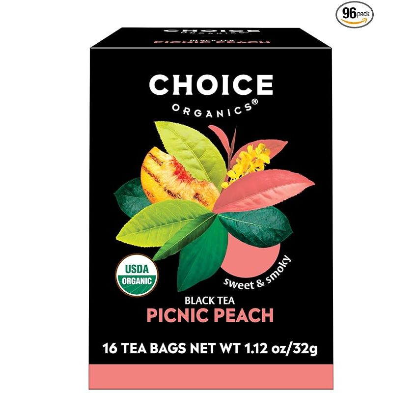 Indulge in the rich and satisfying flavor of our Sweet & Smokey Picnic Peach Tea. This black tea is infused with the sweet caramelized taste of peach, creating a delightful and distinctive blend that will leave your taste buds craving more.