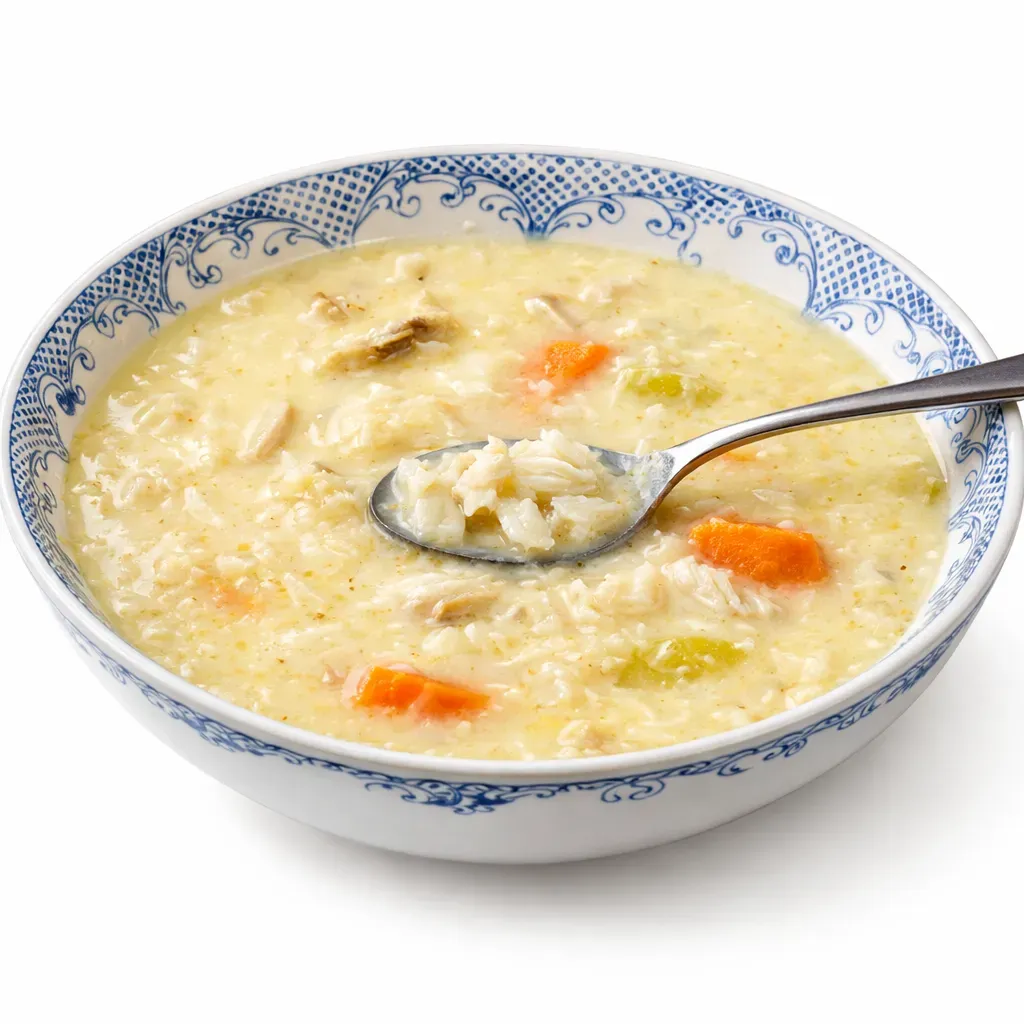 A classic Greek dish, Psarosoupa is a lemony fish soup that blends tender white fish with hearty vegetables and a tangy egg-lemon sauce, bringing a delightful Mediterranean flavor to your table.