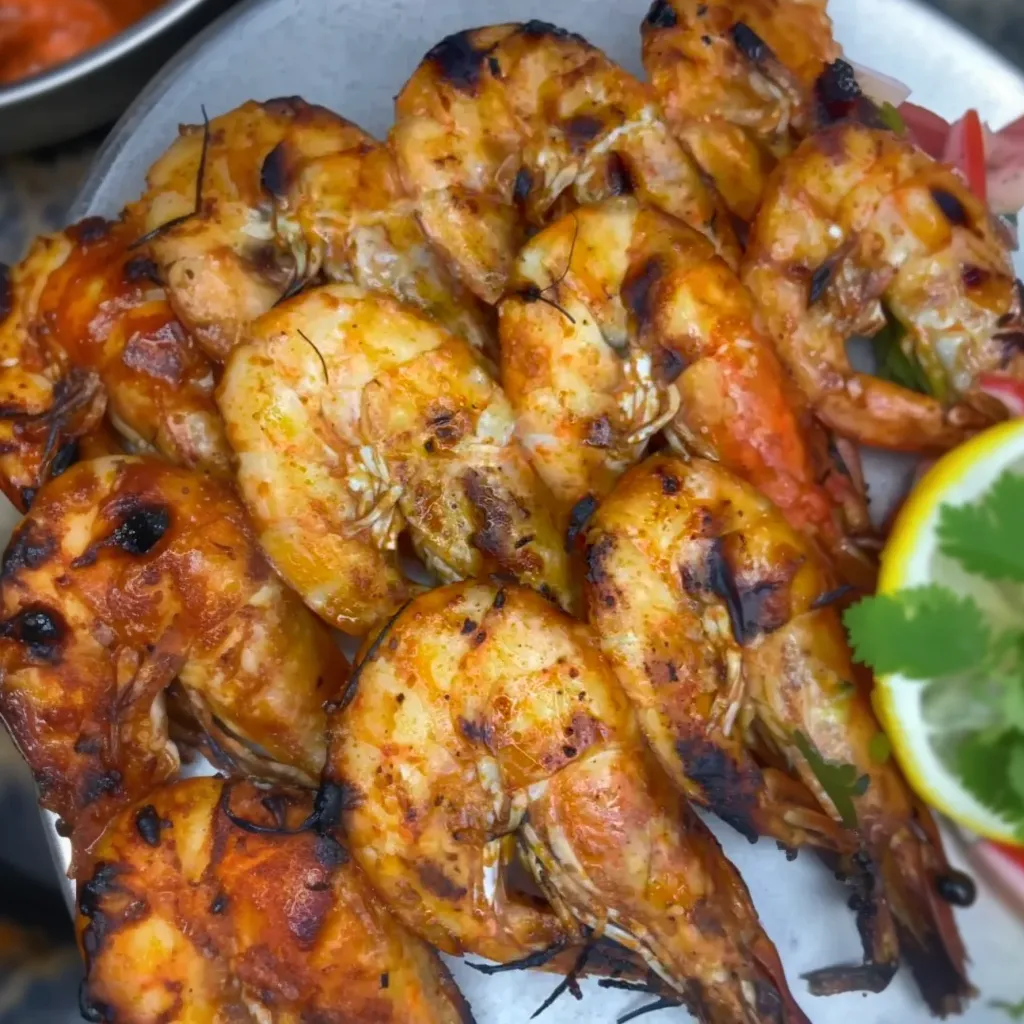 Grilled Shrimp with a Unique Marinade image