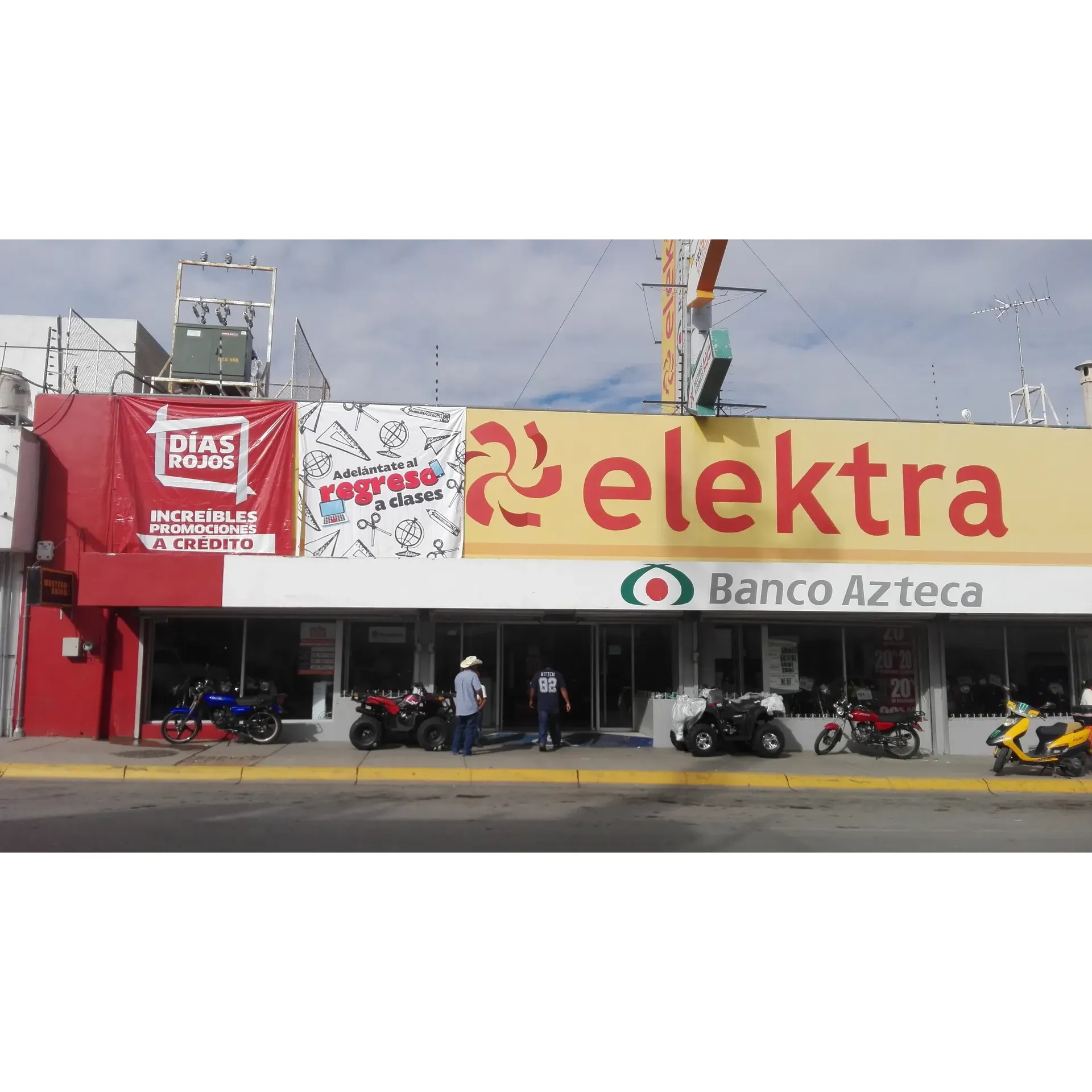 ELEKTRA MEGA CUAUHTEMOC is a versatile and comprehensive shopping destination that caters to a wide range of consumer needs. With an expansive inventory, customers are thrilled to find they can purchase an array of products all under one roof. The store offers a high level of convenience by delivering a suite of financial services, including banking and money wire services, which are praised by customers for their utility and customer-oriented approach.

In addition to these services, the store boasts an impressive selection of electronics, making it a go-to place for tech-savvy shoppers looking to find the latest gadgets and electronic essentials. Patrons appreciate the attentive and friendly customer service provided by the store's staff, enhancing the overall shopping experience. The effectiveness of the service team contributes to a positive and welcoming atmosphere where guests can shop, bank, or conduct financial transactions with ease and confidence. Description by ChatGPT.