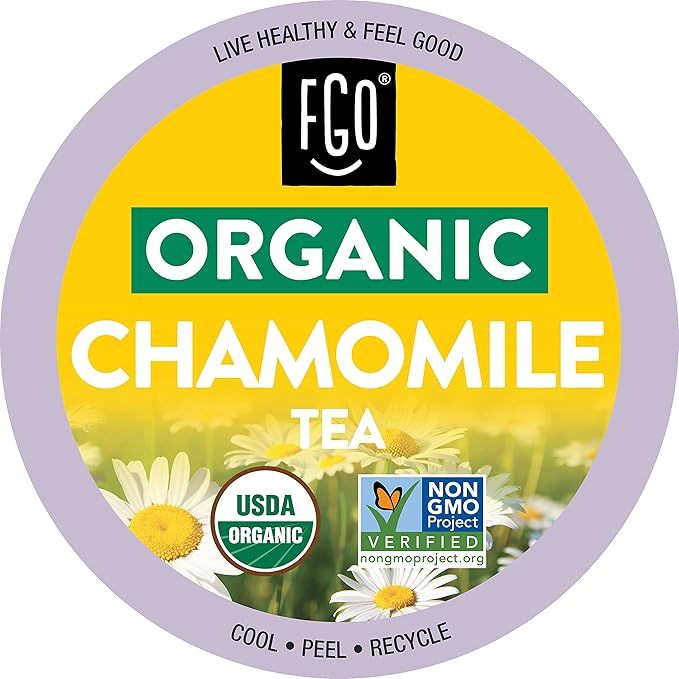 Organic Chamomile Herbal Tea K-Cup Pods by FGO are a popular choice for those seeking a naturally caffeine-free tea option. Each box contains 24 pods that are compatible with Keurig machines, offering convenience and ease of use.