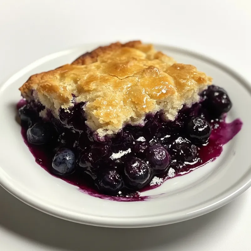 Blueberry Cobbler is a classic comfort dessert, perfect for showcasing the naturally sweet and slightly tart flavor of blueberries. This irresistible dish consists of a layer of fresh or frozen blueberries topped with a fluffy, biscuit-like cobbler crust that bakes to a golden brown.