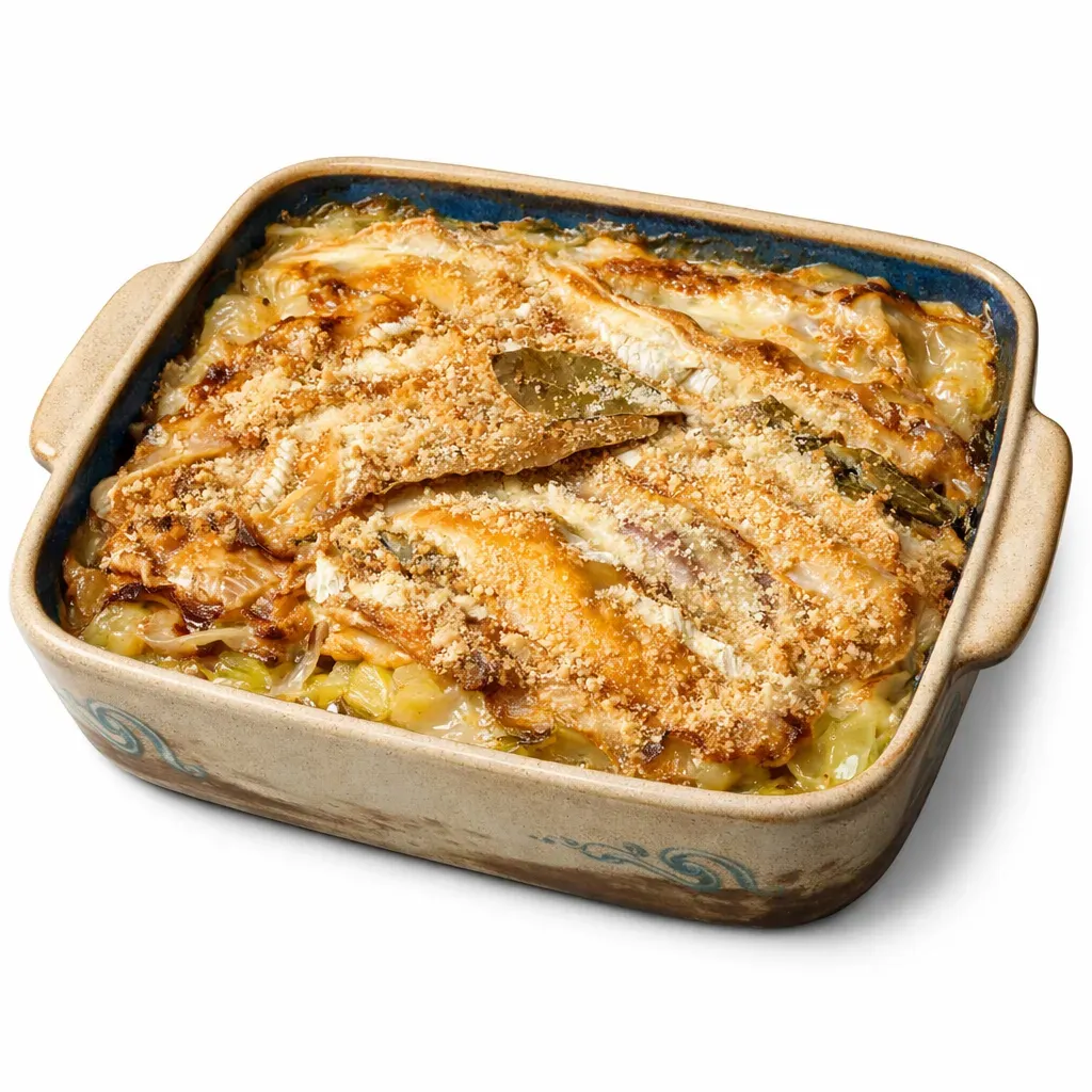 This Leek and Camembert Tartiflette is a delightful rendition of a classic French gratin. Infused with the rich flavors of Camembert cheese and the earthy notes of leeks, this recipe offers a comforting and indulgent experience. Perfect for a cozy dinner, this dish showcases simplicity and tradition from the heart of Normandy.