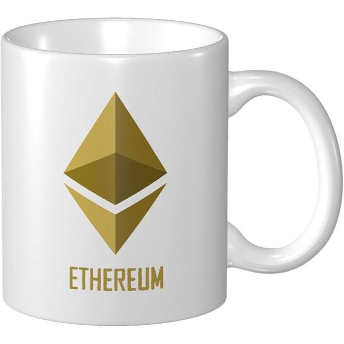 The Ethereum Gold Coffee Mug holds 11 OZ and is an elegant and durable mug made from high-quality ceramic. With a capacity of 11 ounces, it is the perfect size for enjoying a cup of coffee or tea in the morning or throughout the day. The Ethereum Gold Coffee Mug features a stylish and modern design with gold accents that complement any decor.