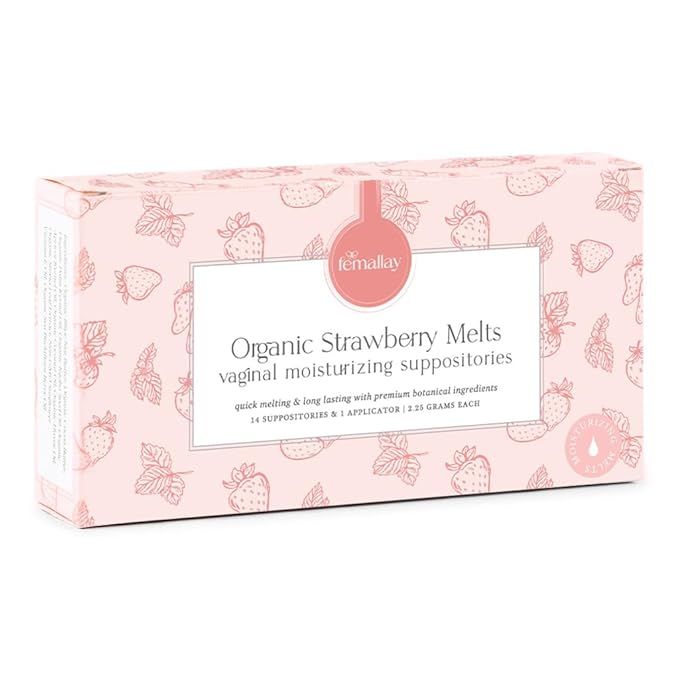 Femallay Organic Vaginal Moisturizing Suppository Melts are a natural and effective solution for vaginal odor and dryness relief. Made with 100% natural ingredients, these suppositories are formulated to provide ultra-hydrating and fast-acting comfort for women experiencing vaginal discomfort.