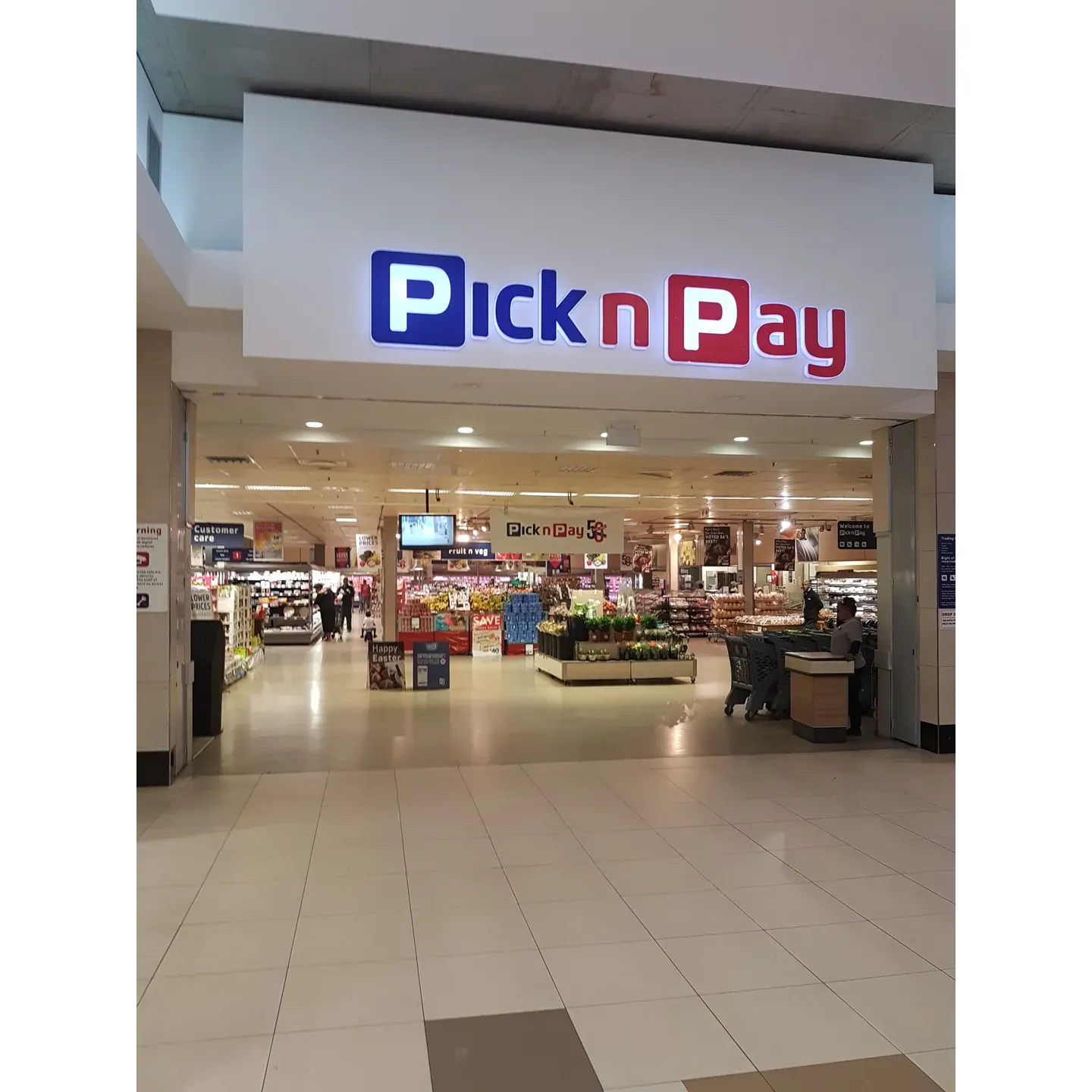 Pick n Pay The Grove Mall presents a discerning shopping destination that offers customers a well-rounded and pleasant retail experience. At the helm, the store has seen a significant transformation under the guidance of a committed store manager, Solly, whose leadership and vision have rejuvenated the ambiance and service quality.

With a keen eye for detail and a fervent dedication to excellence, the staff has been diligently working to ensure that the store embodies the very essence of a high-standard shopping environment. Despite the occasional need for better staff guidance, which is actively being addressed, the store has received notable accolades for the improvements and positive changes implemented.

Shoppers have highlighted the addition of a cozy in-store coffee shop as a delightful feature, where the cappuccino earns high praise and is celebrated as one of the best globally. This unique touch adds a layer of comfort and personalization to the shopping experience, inviting customers to unwind and savor a moment of relaxation amidst their busy schedules.

The food selection, particularly at the deli, has caught the eye of many with its appetizing and fresh offerings, showcasing a dedication to providing a variety of culinary delights. The store's commitment to maintaining quality and service is also reflected in the diligence of team members like Kamogelo from the deli, whose presence points to the store's efforts in customer interaction.

Overall, the dedication of Solly and the entire team shines thoroughly, making Pick n Pay The Grove Mall a favorite among locals. As the store continues to evolve and respond to customer feedback, it remains a beacon of excellence in the community, offering a shopping experience that is both satisfying and superior. Description by ChatGPT.