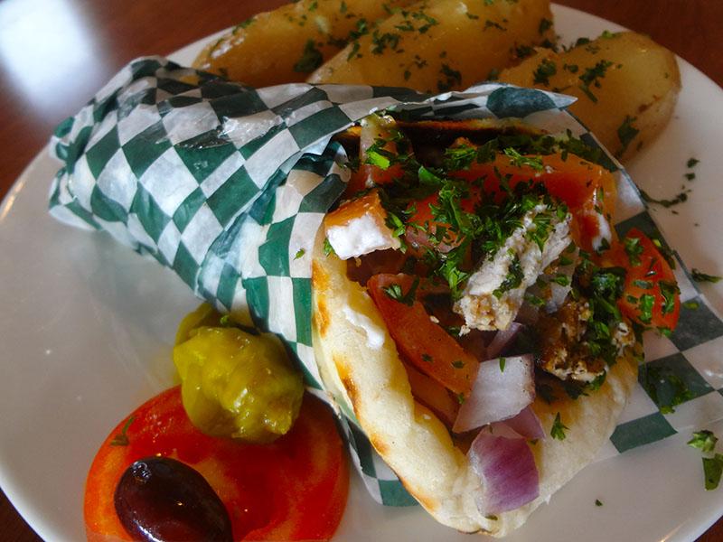 1 Souvlaki Pita Wrap