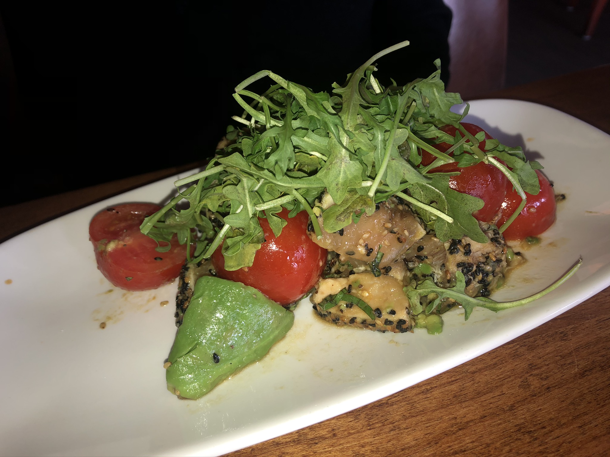 Review: Cardero's Restaurant, Avocado, Tomato & Albacore Salad