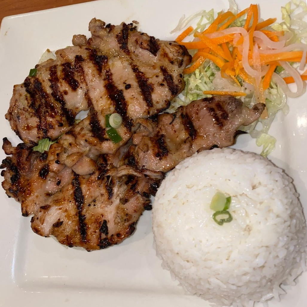 1 BBQ Lemongrass Chicken on Rice