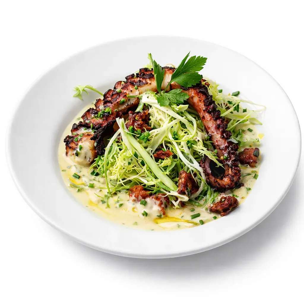 A creamy and versatile dressing inspired by French culinary craftsmanship, ideal for salads, seafood, or grilled chicken, adding elegance and flavor.