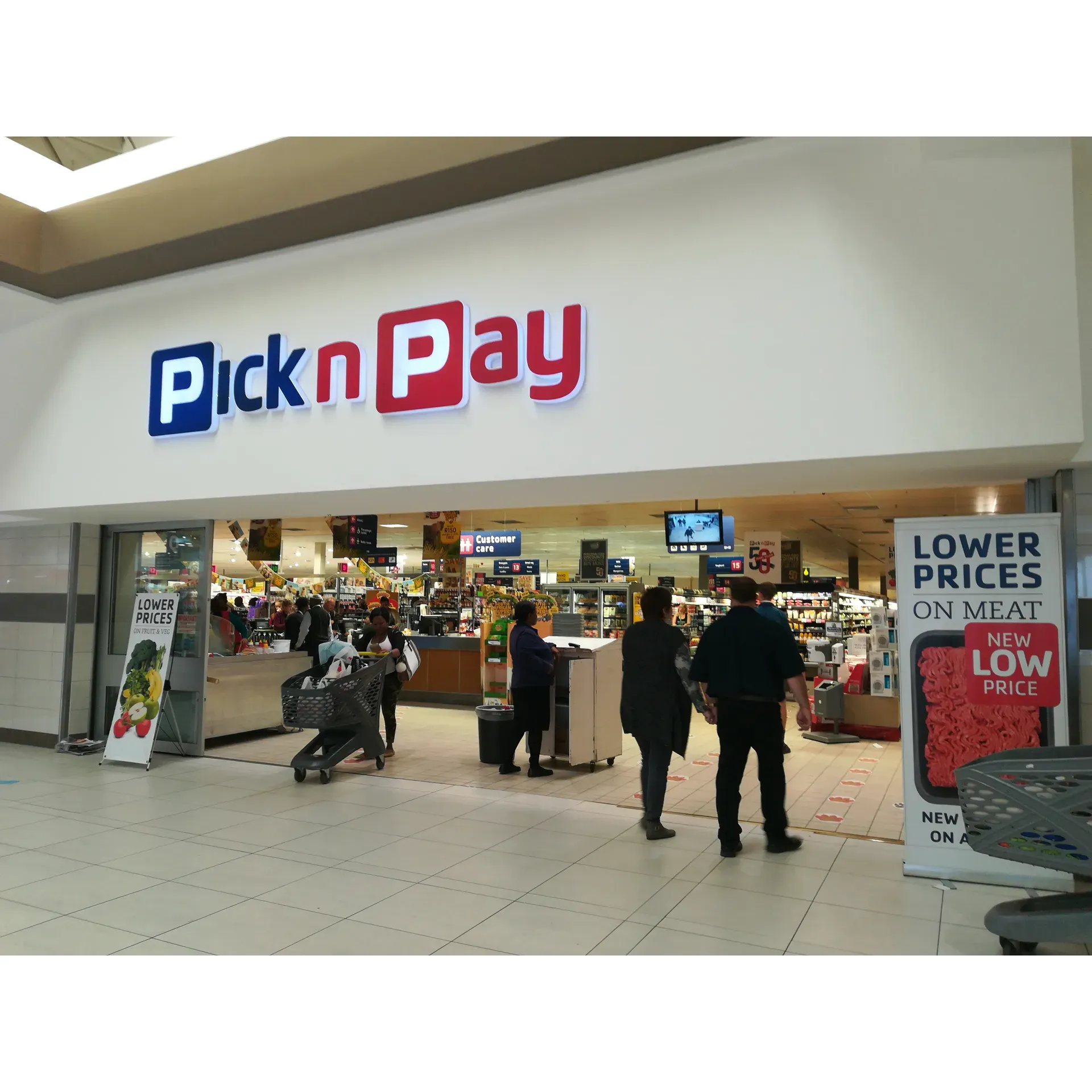 Pick n Pay Waterfall Mall is a bustling retail supermarket that provides the Waterfall community with a one-stop destination for a wide range of groceries, fresh produce, and household essentials. Renowned for its varied selection of quality products, the store offers shoppers the convenience of fulfilling all their shopping needs under one roof. Customers have been notably impressed with the exceptional service received from the new cashiers, highlighting their pleasant and inviting demeanor, which contributes significantly to the overall positive shopping experience.

In addition to its in-store offerings, the Pick n Pay Waterfall Mall has also embraced digital convenience with its Pick n Pay asap! service, facilitating swift and efficient online shopping options for those seeking quick turnaround times for their grocery deliveries. The platform is designed for ease of use, ensuring that customers can access their favorite Pick n Pay products from the comfort of their homes.

Customers have praised the friendly and professional service encountered at the checkout points, underscoring the store's commitment to providing a warm and courteous environment for every patron. With a focus on customer satisfaction, Pick n Pay Waterfall Mall continues to serve the community by offering a reliable and welcoming shopping destination for all residents and visitors in the area. Description by ChatGPT.