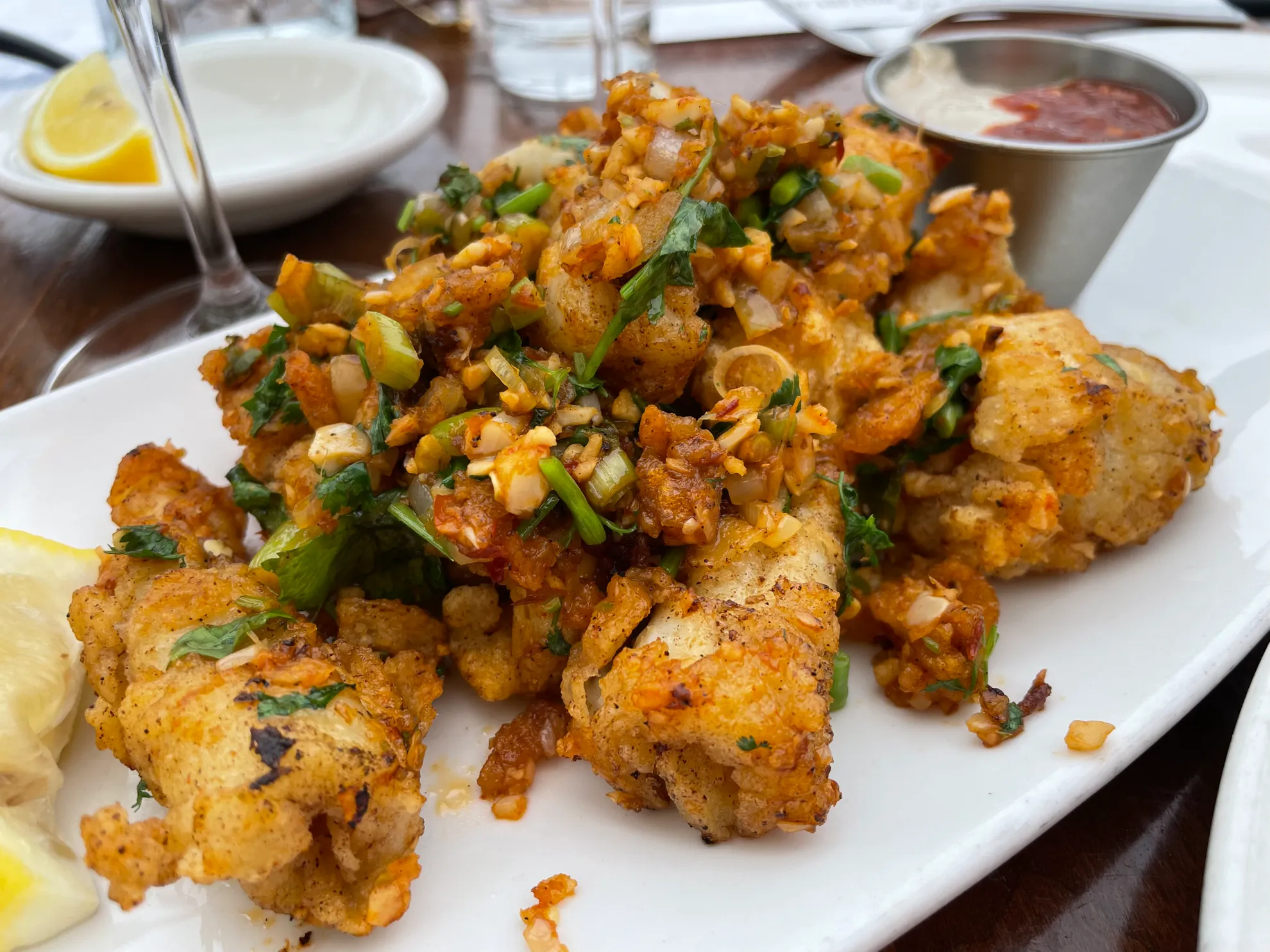 Review: Cardero's Restaurant, Signature Wok Squid