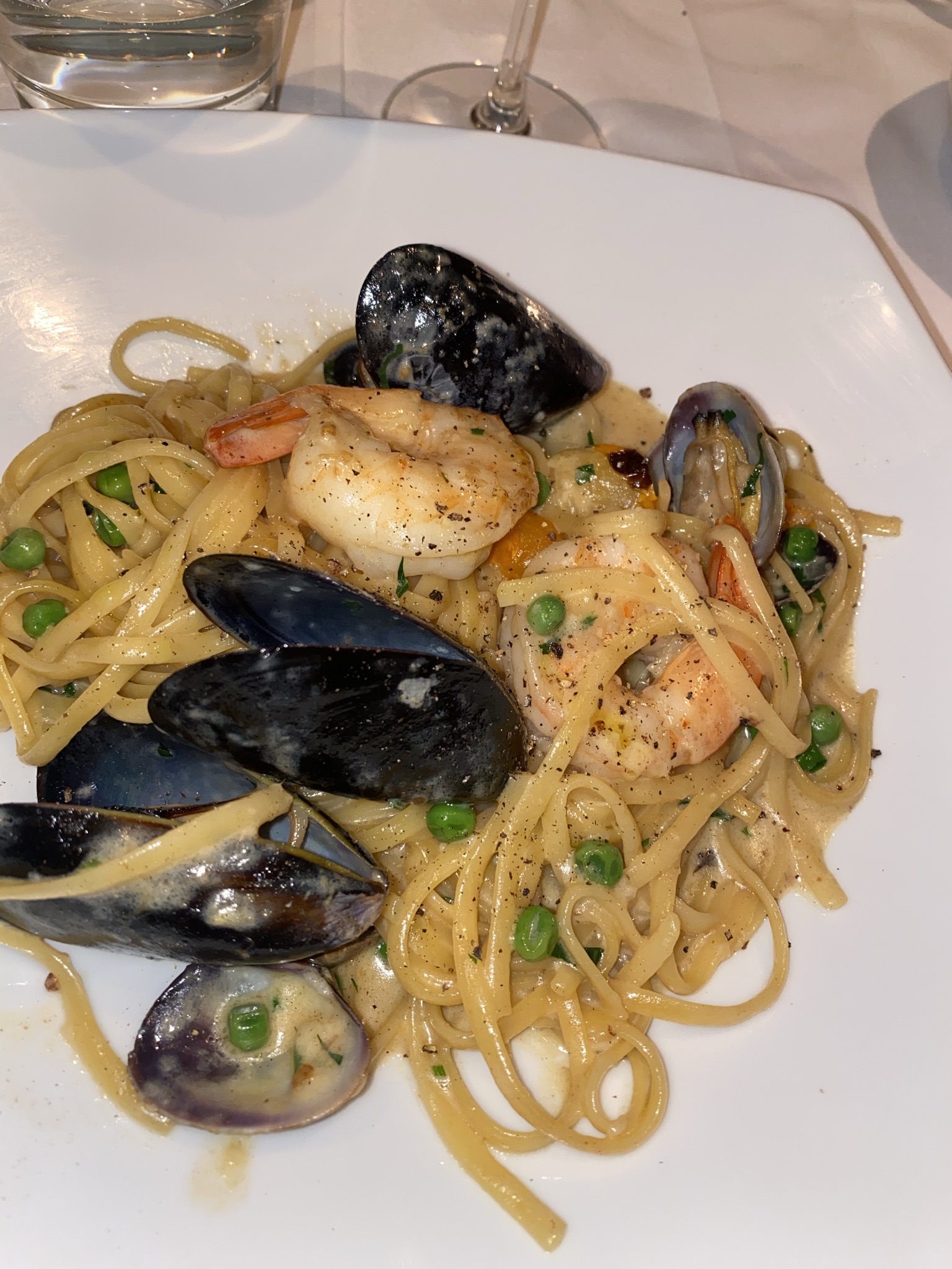 Review: Coast, Seafood Linguine