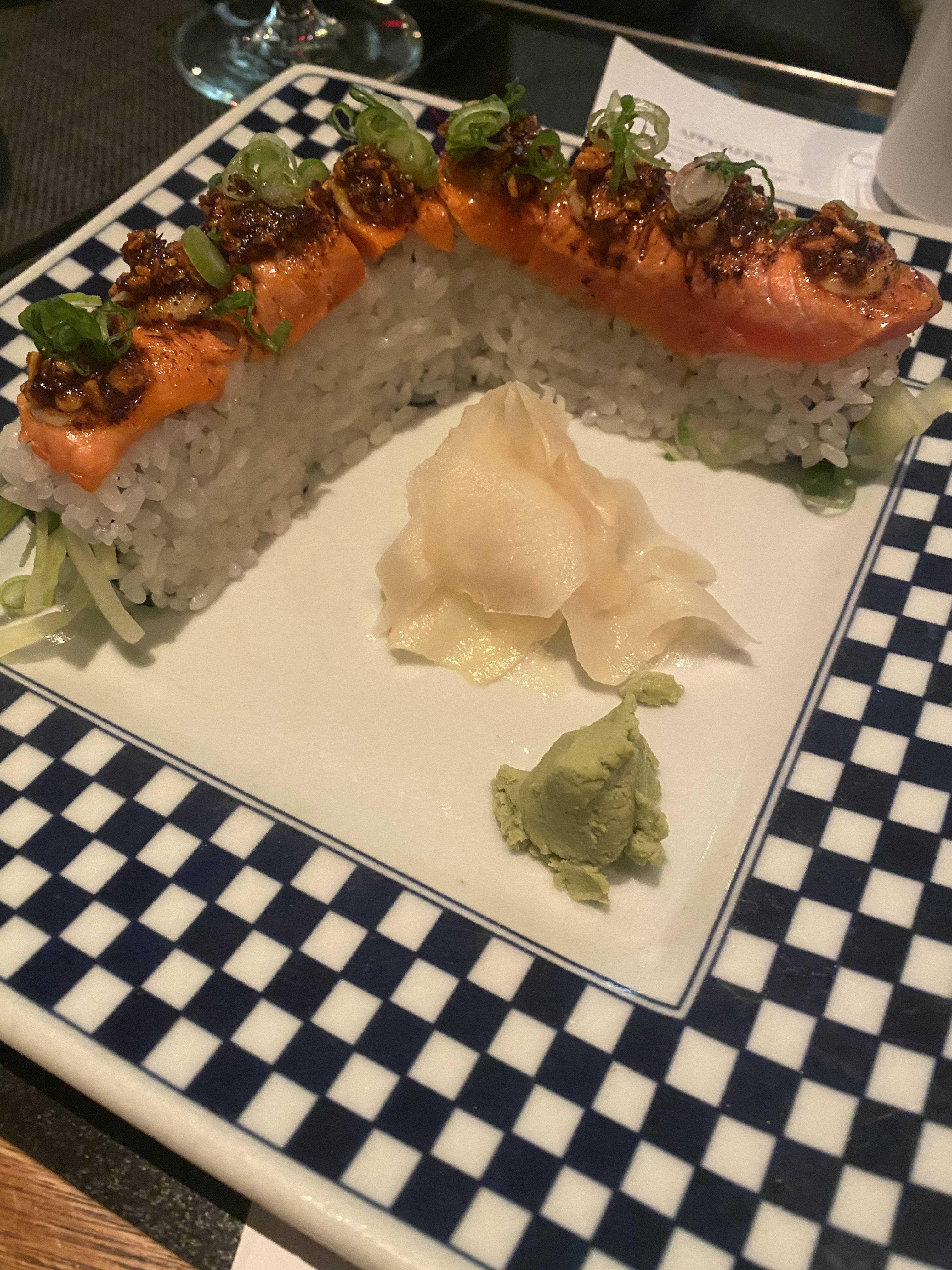 Review: Coast, Salmon Aburi Roll