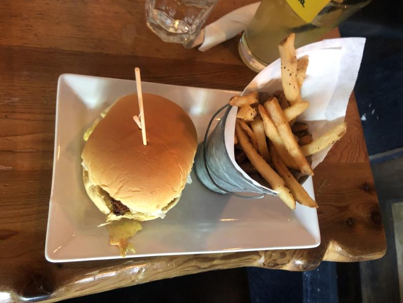 1 Mushroom Swiss Burger