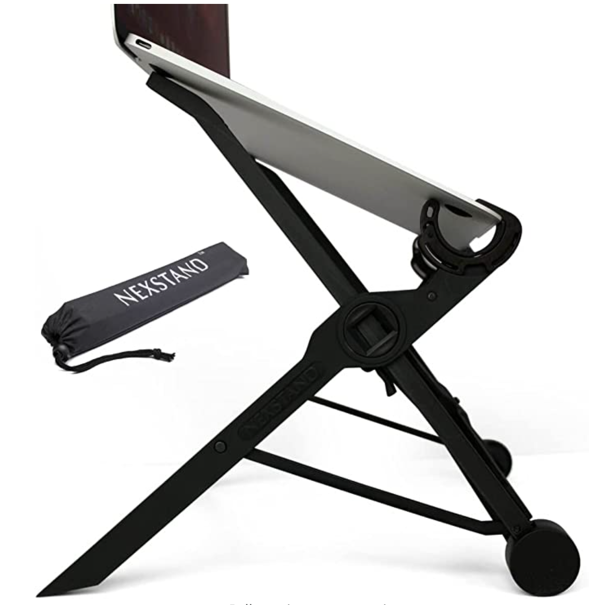 ENGINEERED FOR DURABILITY AND STABILITY - Made of industrial-grade reinforced nylon and high quality metal fittings, it can hold up to 20lbs, 2-6 times the average weight of a laptop