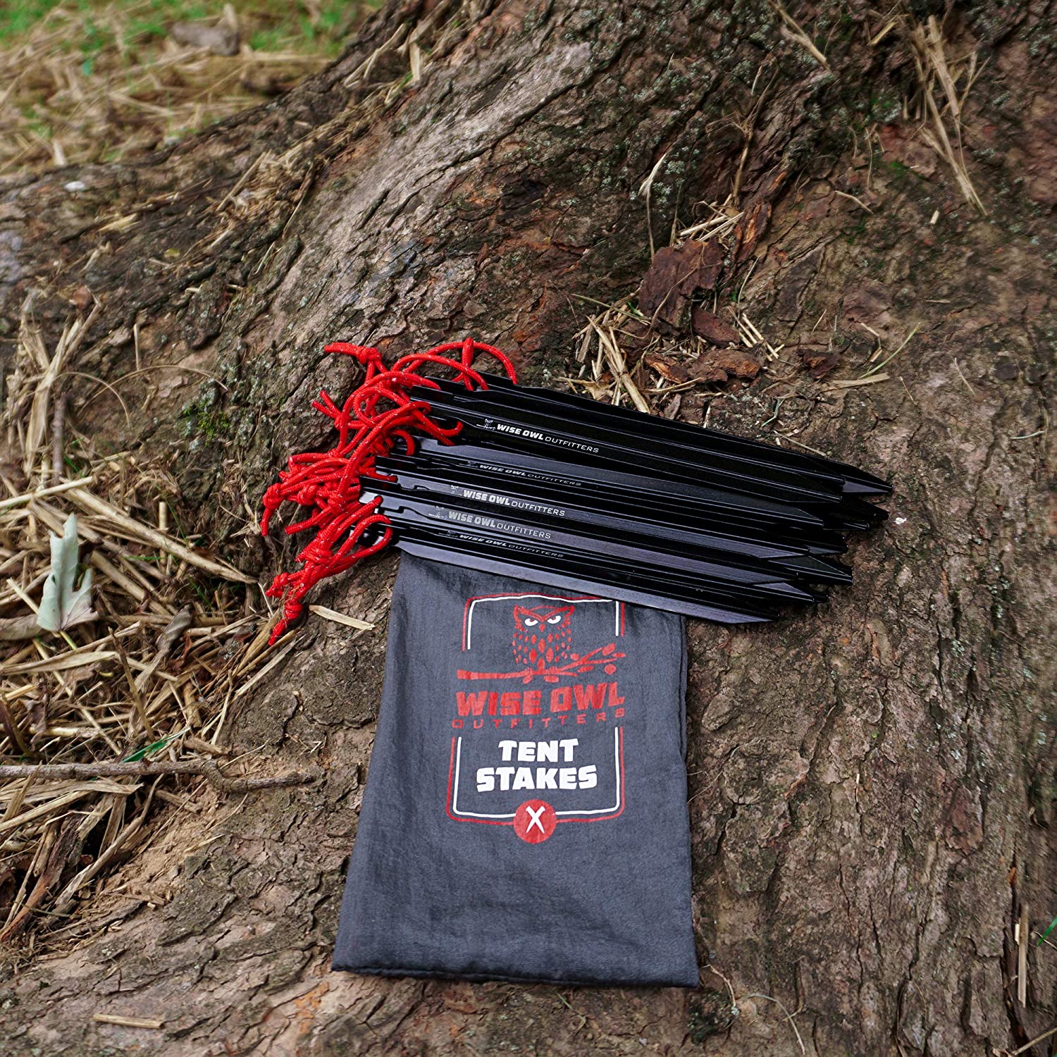 Tent stakes are super handy when in the outdoors. They are good for so many uses from securing your tent, rain tarp, picnic mat sun shelter etc. Made using strong, durable aircraft aluminum, with bright red pull cords for high contract and easy location. This affordable 16-pack set will give you all the tent stakes you’ll need and some.