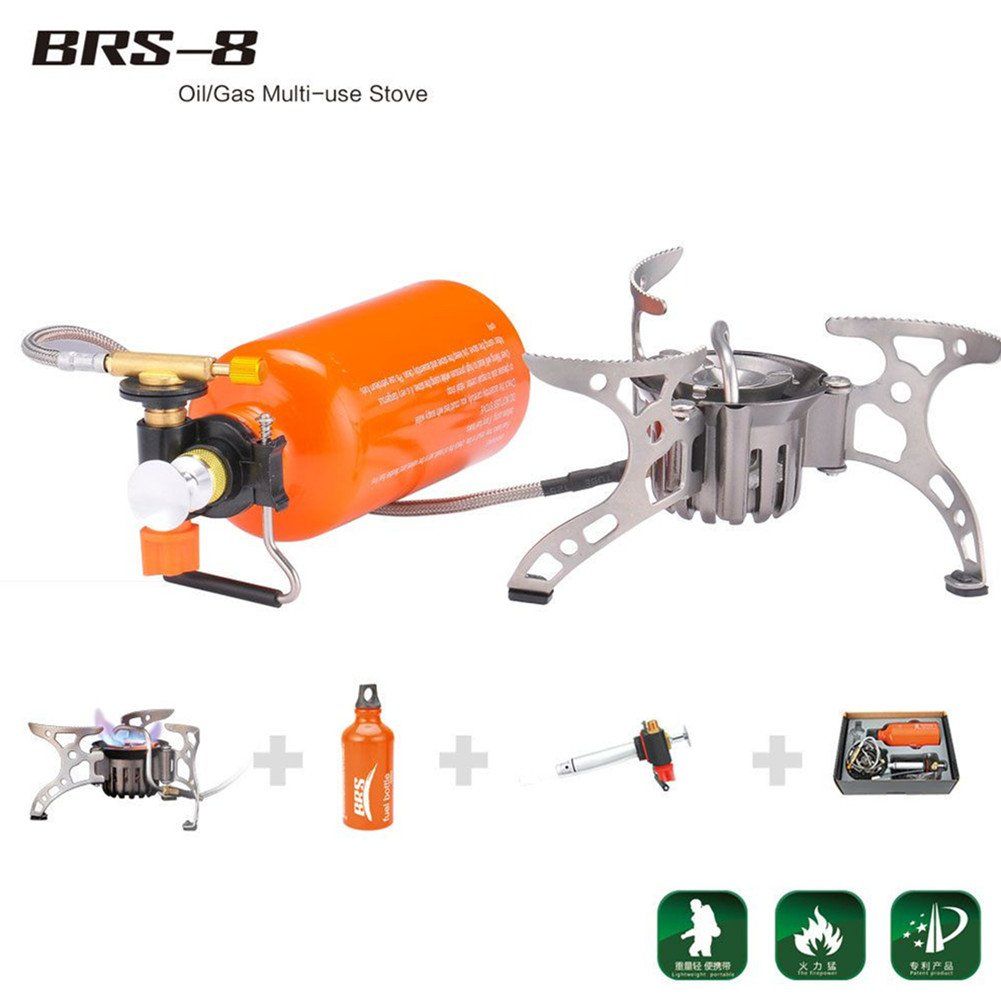 The BRS-8 portable stove is a versatile and durable cooking solution for outdoor enthusiasts. Its unique design allows for fast heating and the ability to burn multiple types of fuel.